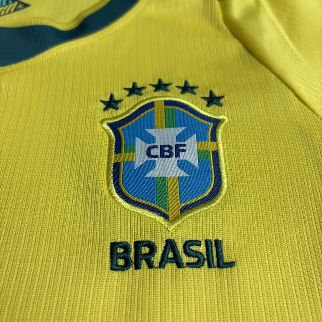 2026 World Cup KidsBrazil Home Jersey Children's Size