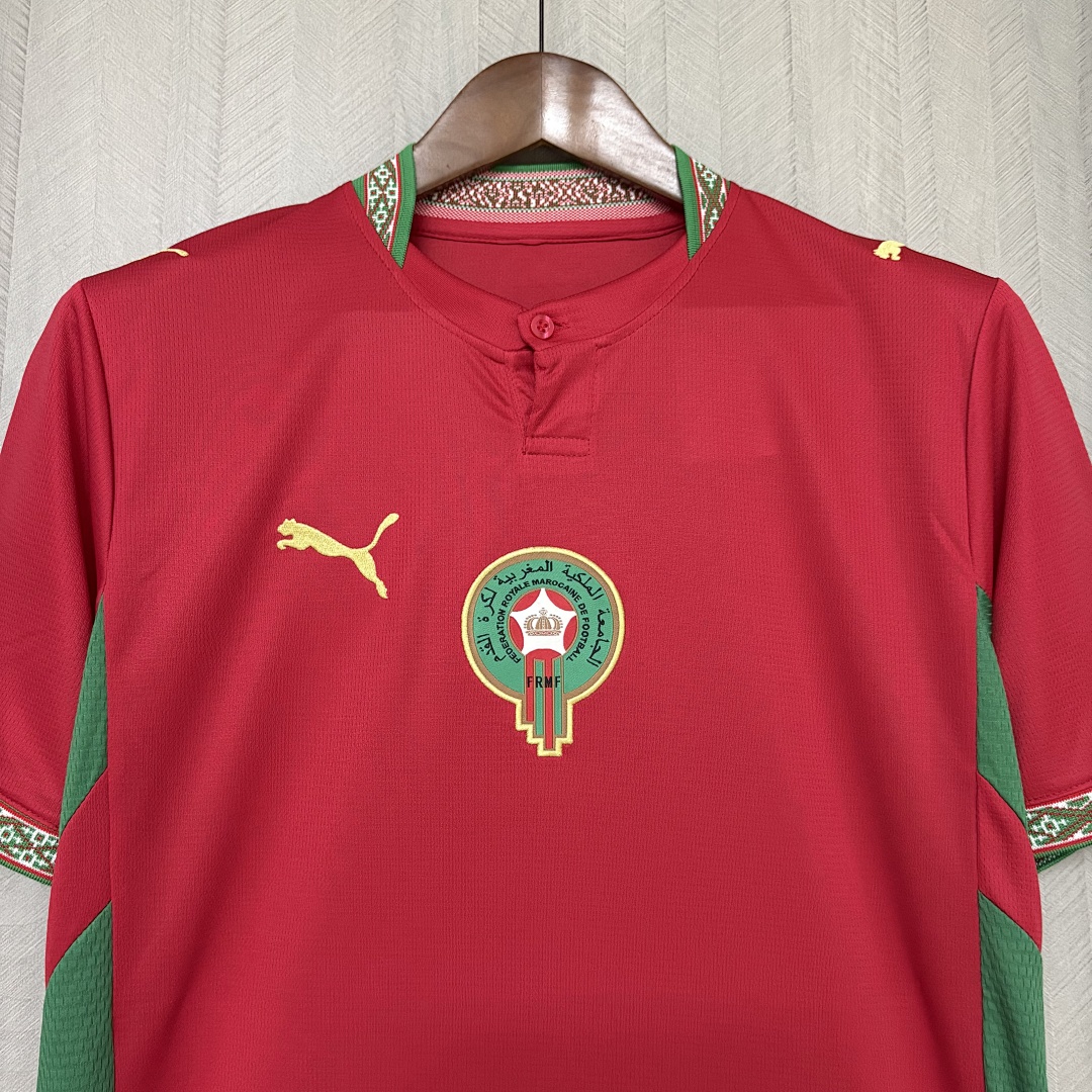 2026 World Cup Morocco Home Jersey Mens Size