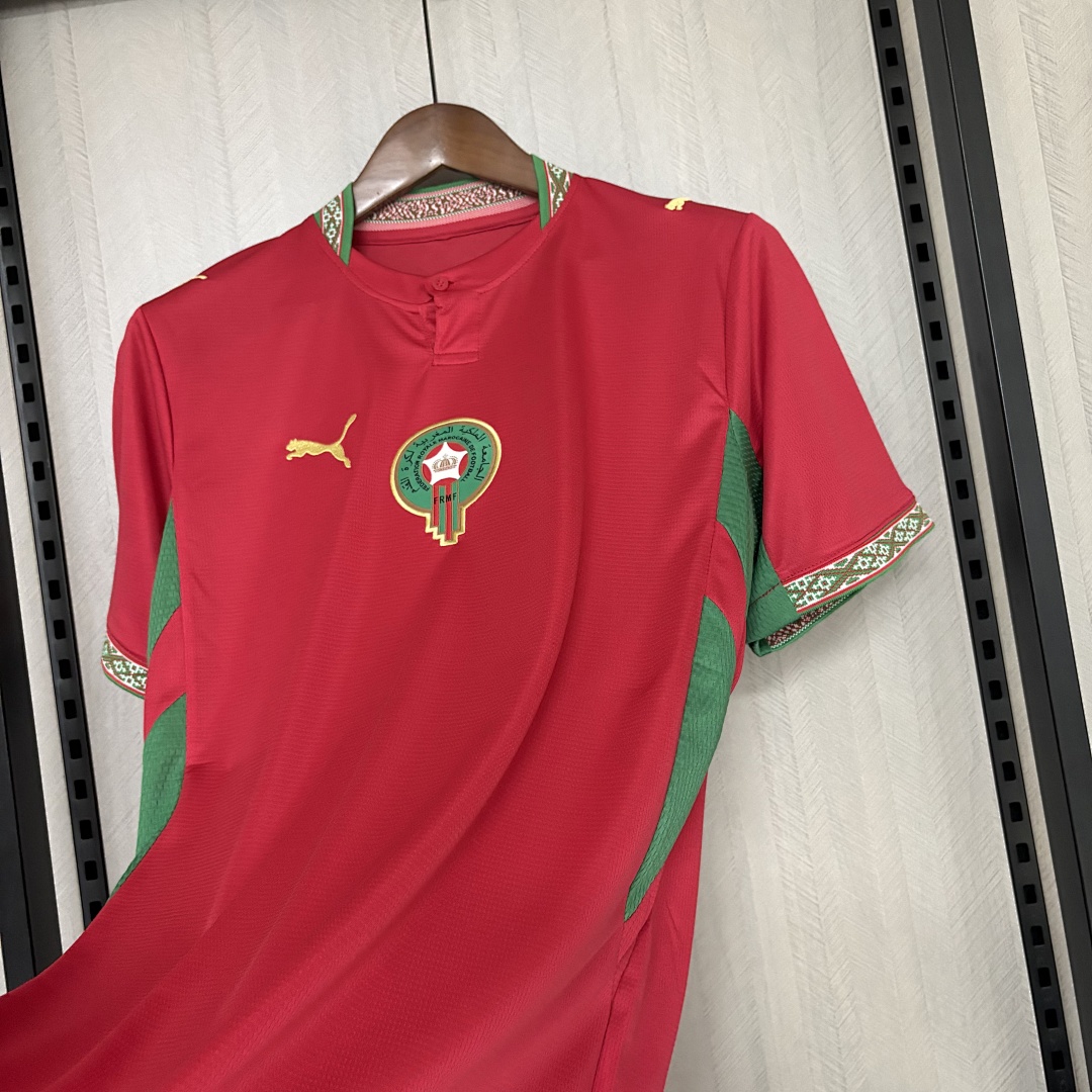 2026 World Cup Morocco Home Jersey Mens Size