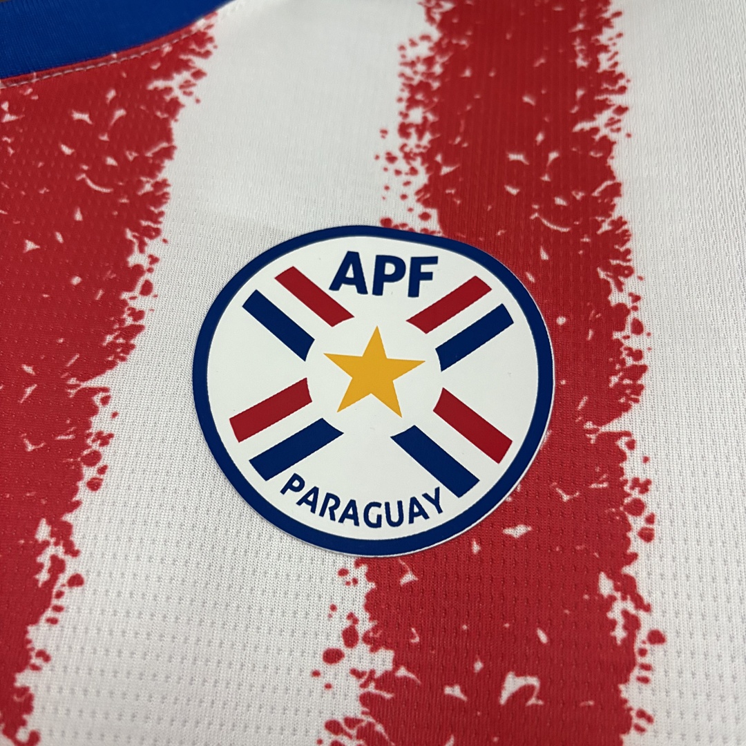 2026 World Cup Paraguay Home Jersey Mens Size