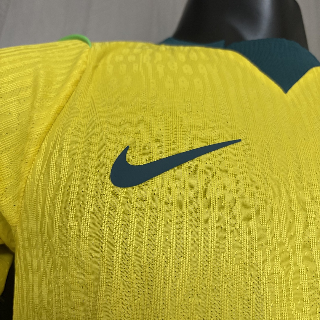2026 World Cup Player Edition Brazil Home Jersey Men's Size