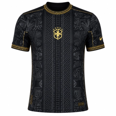 2026 World Cup Player Edition Brazil Special Edition Black Jersey Men's Size 01