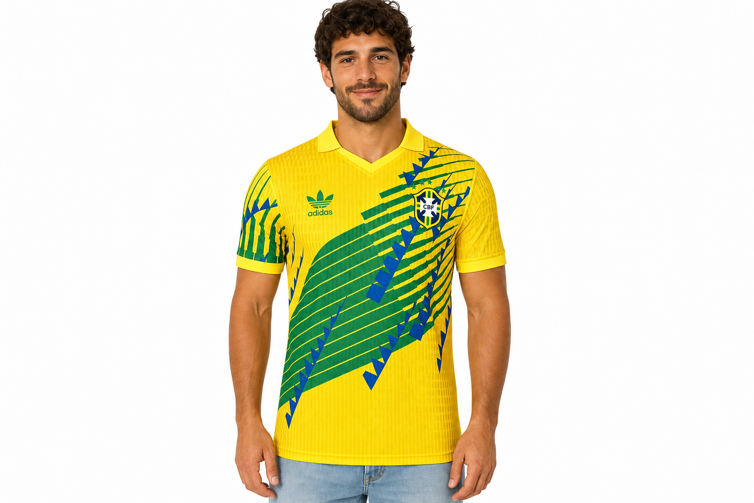 Camisa da Seleção Brasileira Edição Especial dos Jogadores da Copa do Mundo de 2026 – Tamanho masculino