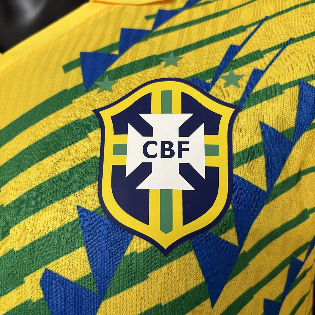 Camisa da Seleção Brasileira Edição Especial dos Jogadores da Copa do Mundo de 2026 – Tamanho masculino