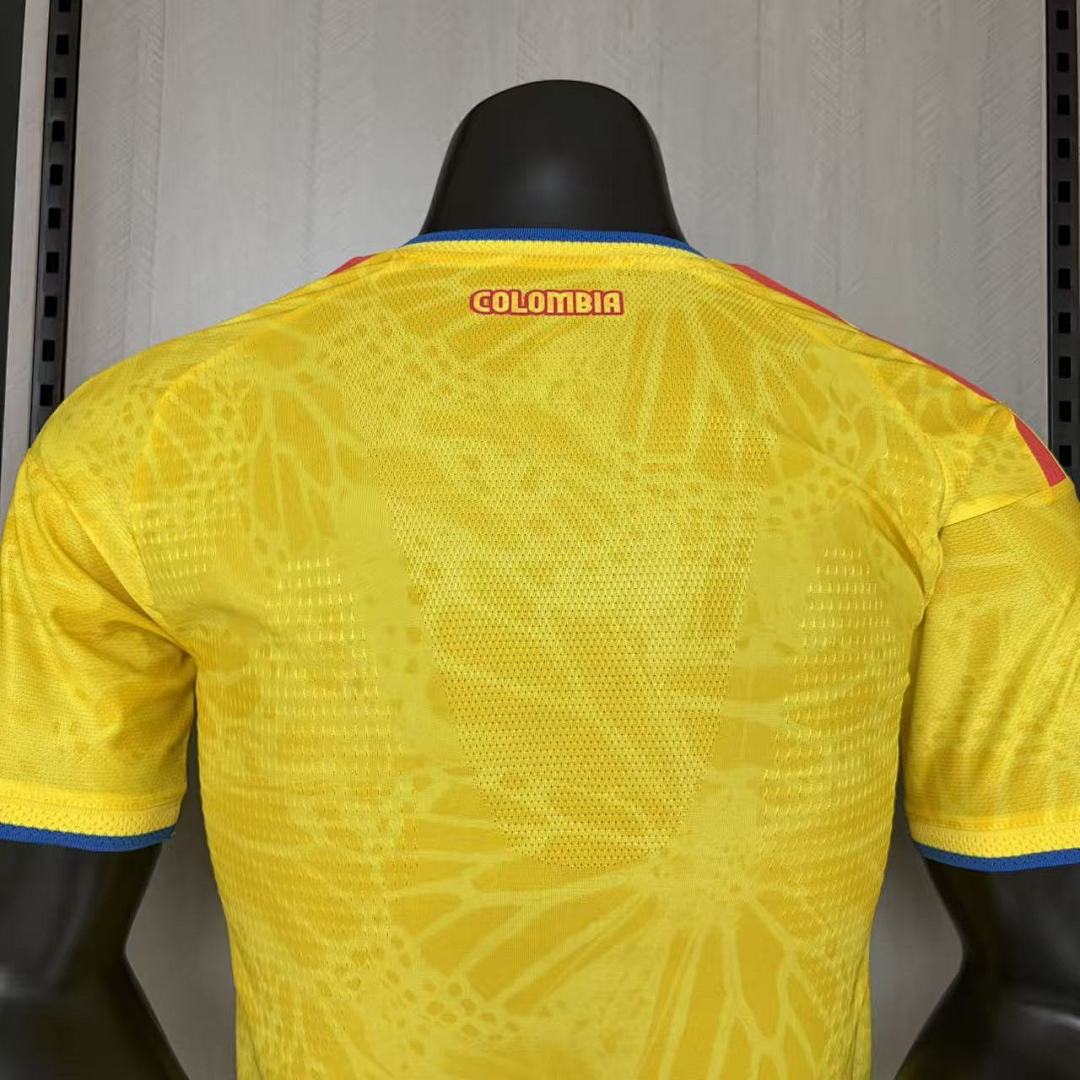 2026 World Cup Player Edition Colombia Home Jersey Mens Size