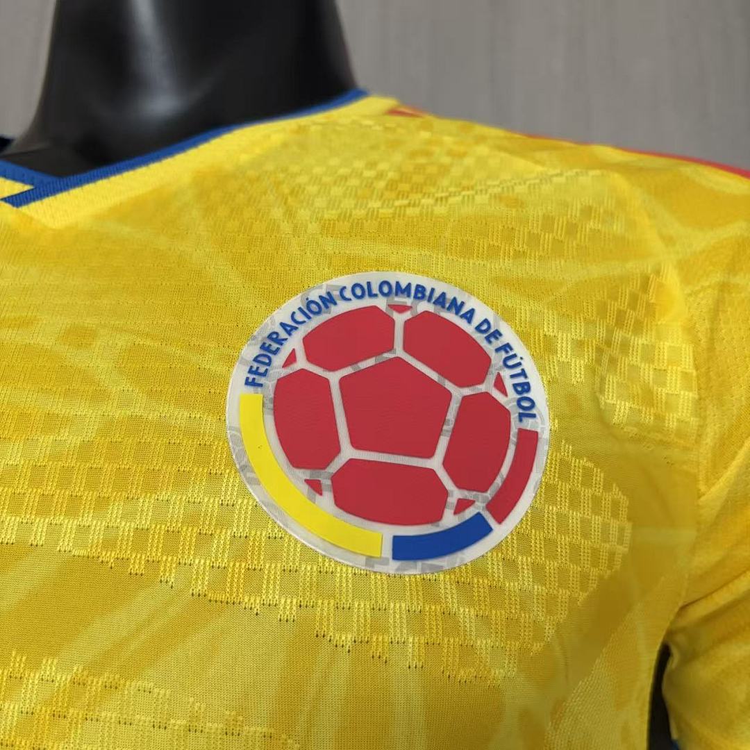 2026 World Cup Player Edition Colombia Home Jersey Mens Size
