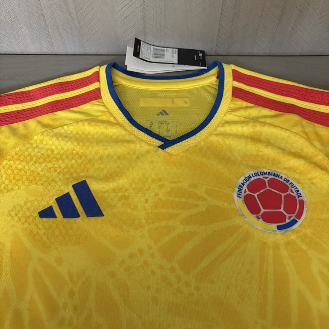 2026 World Cup Player Edition Colombia Home Jersey Mens Size