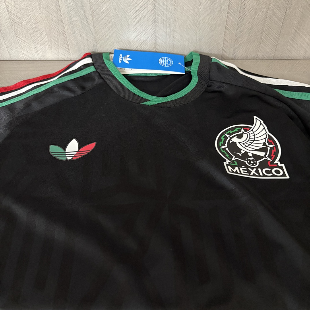 2026 World Cup Player Edition Mexico Black Jersey Men's Size