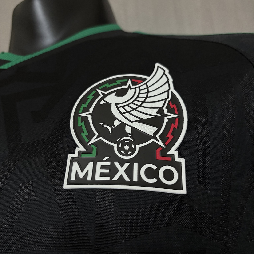 2026 World Cup Player Edition Mexico Black Jersey Men's Size