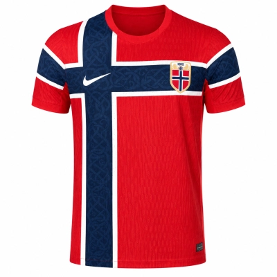 2026 World Cup Player Edition Norway Home Jersey   01