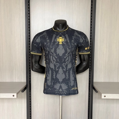 2026 World Cup Player Edition Portugal Special Edition Black Jersey 02