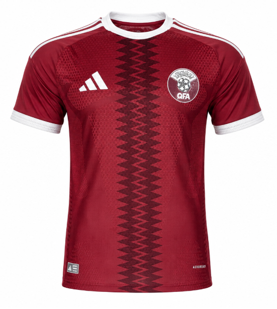 2026 World Cup Player Edition Qatar Home Jersey Men's Size