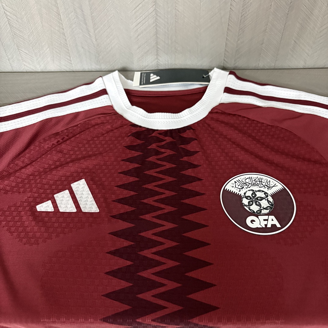 2026 World Cup Player Edition Qatar Home Jersey Men's Size