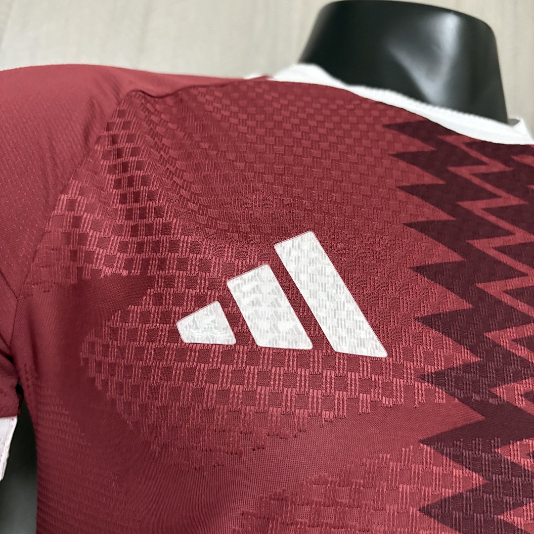 2026 World Cup Player Edition Qatar Home Jersey Men's Size