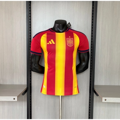 2026 World Cup Player version 2026 Spain Jersey  02