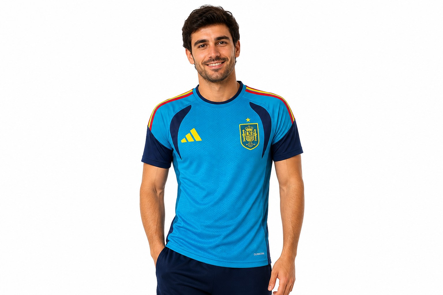 2026 World Cup Player version 2026 Spain Training Jersey Childrens Size