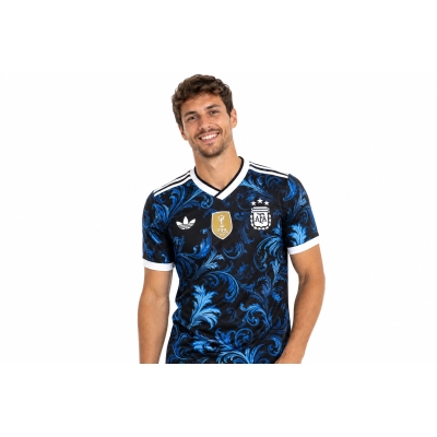 2026 World Cup Player Version Argentina Away Patch World Cup Jersey Mens Size 02