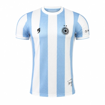 2026 World Cup Player Version Argentina Maradona Edition Jersey 01