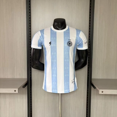 2026 World Cup Player Version Argentina Maradona Edition Jersey 02