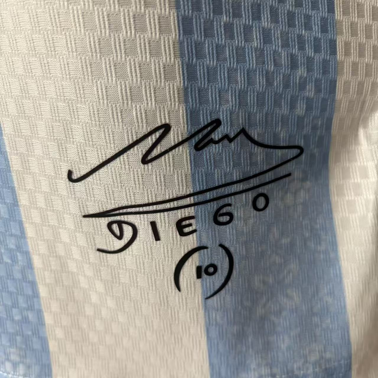 2026 World Cup Player Version Argentina Maradona Edition Jersey