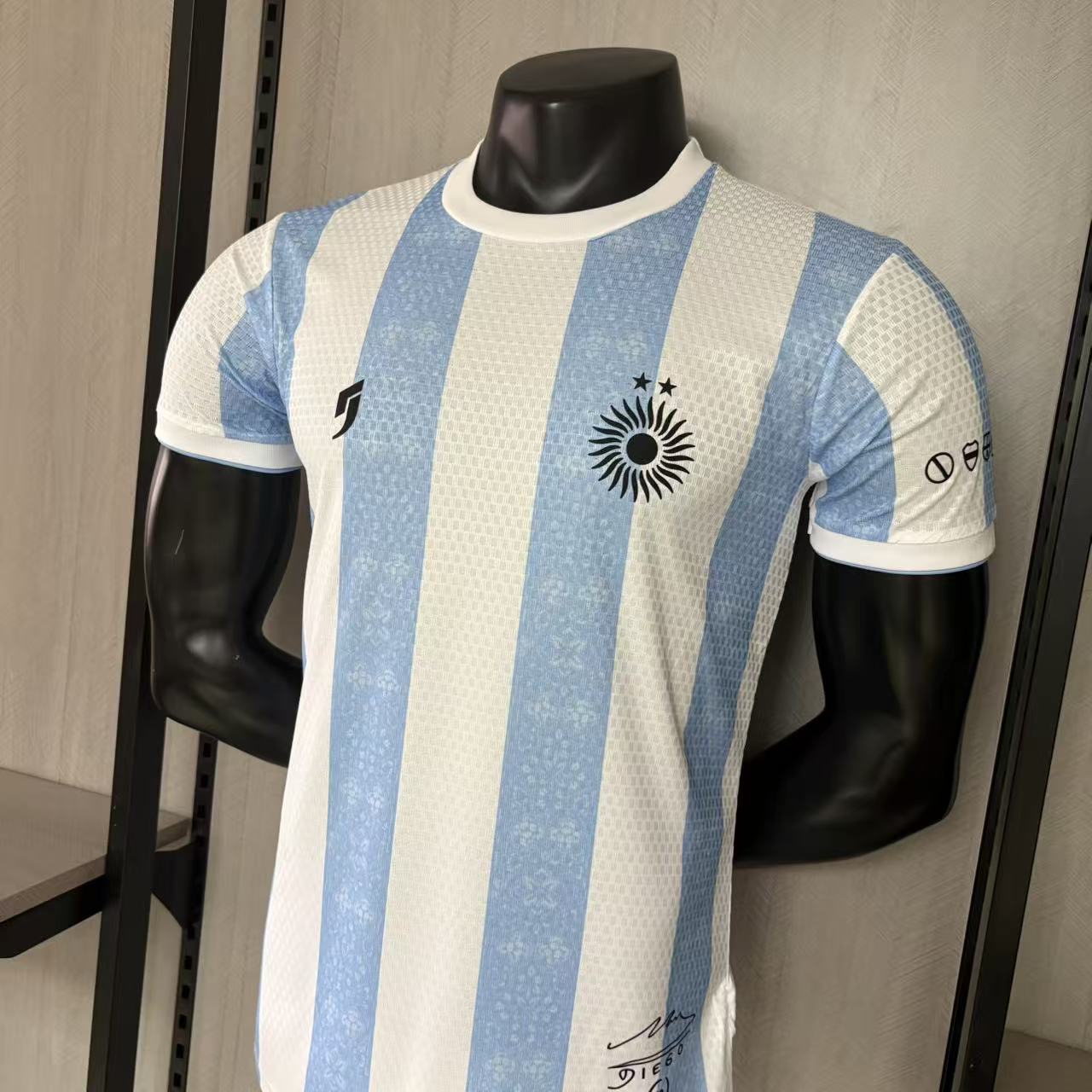 2026 World Cup Player Version Argentina Maradona Edition Jersey