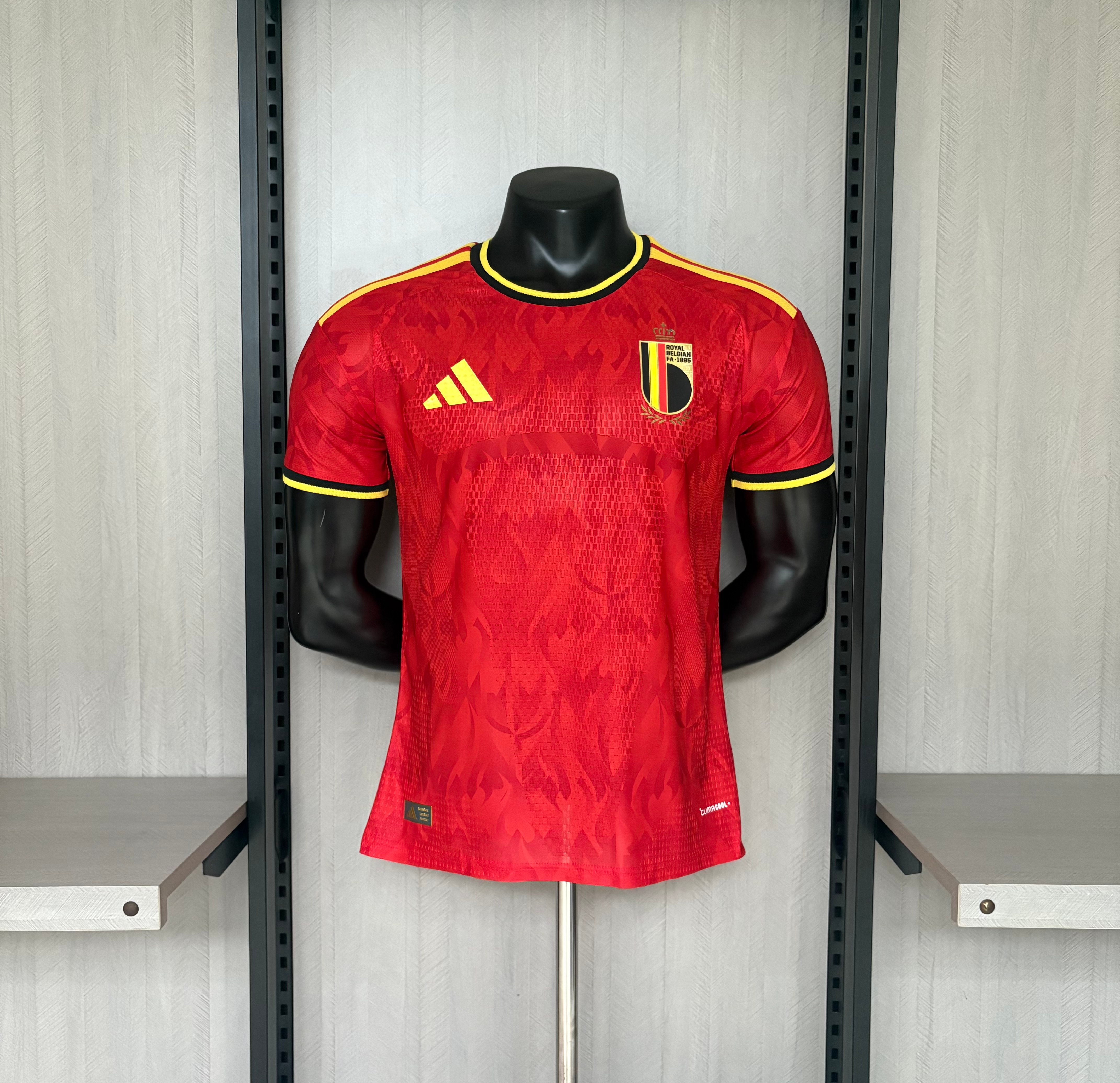 2026 World Cup Player version Belgium home jersey  