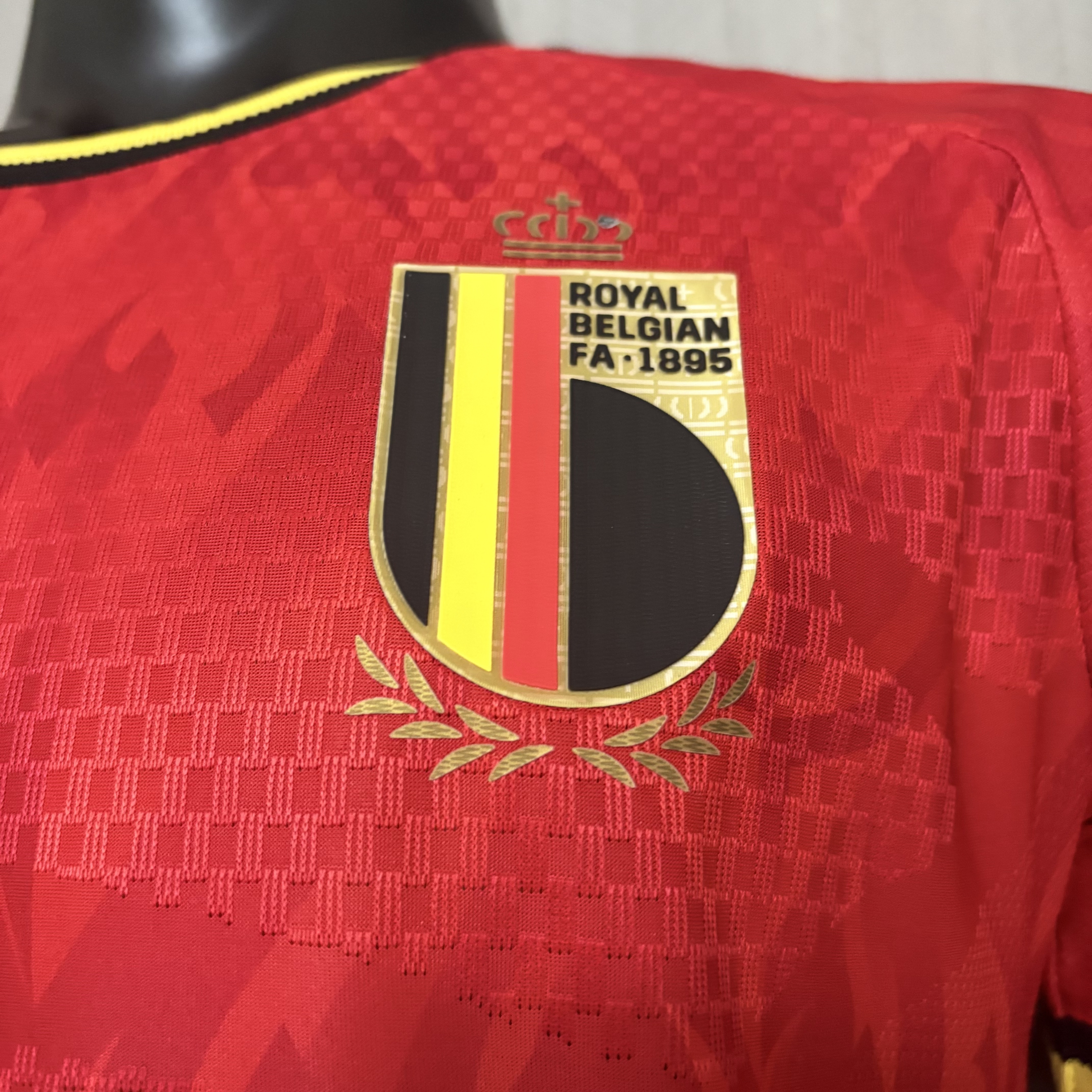 2026 World Cup Player version Belgium home jersey  