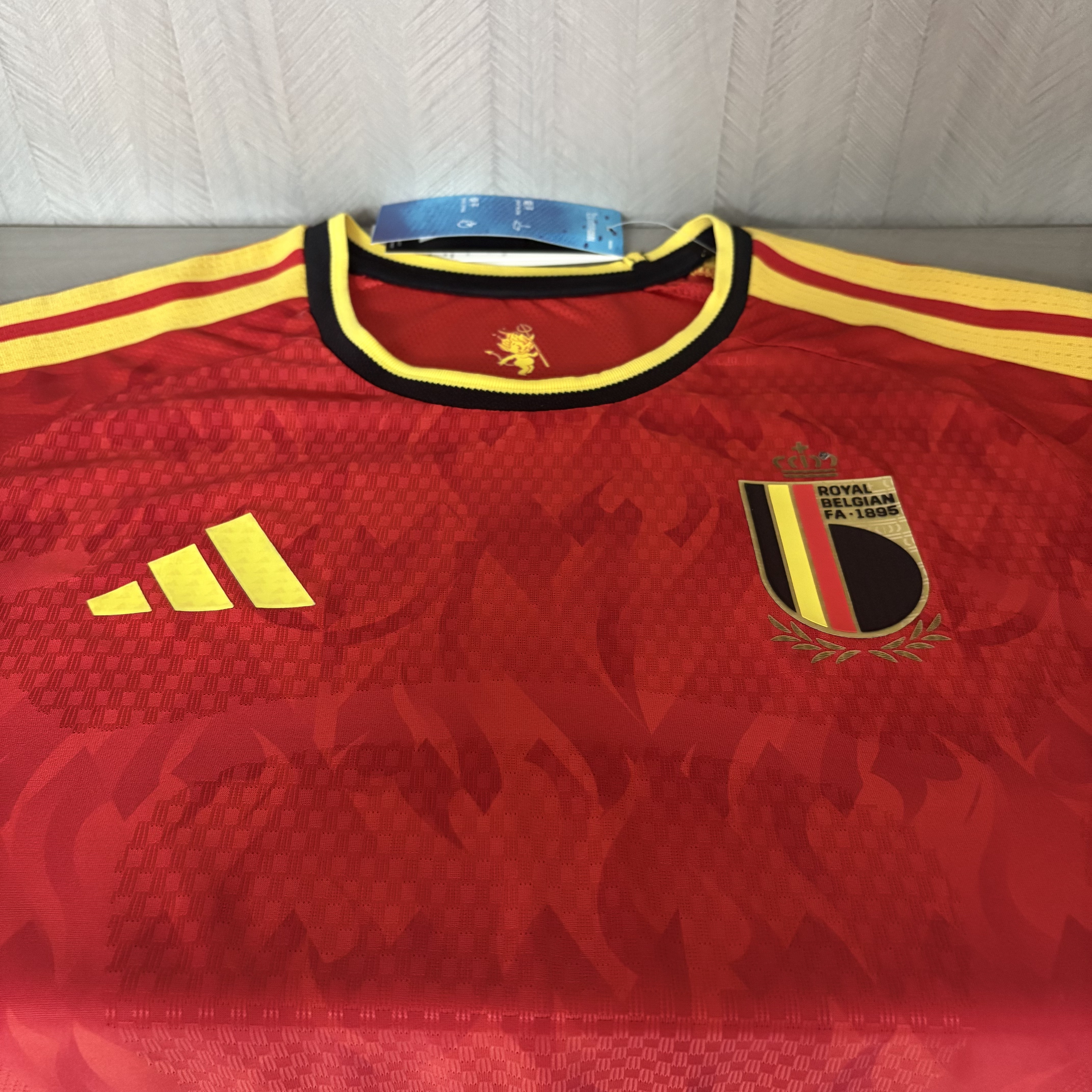 2026 World Cup Player version Belgium home jersey  