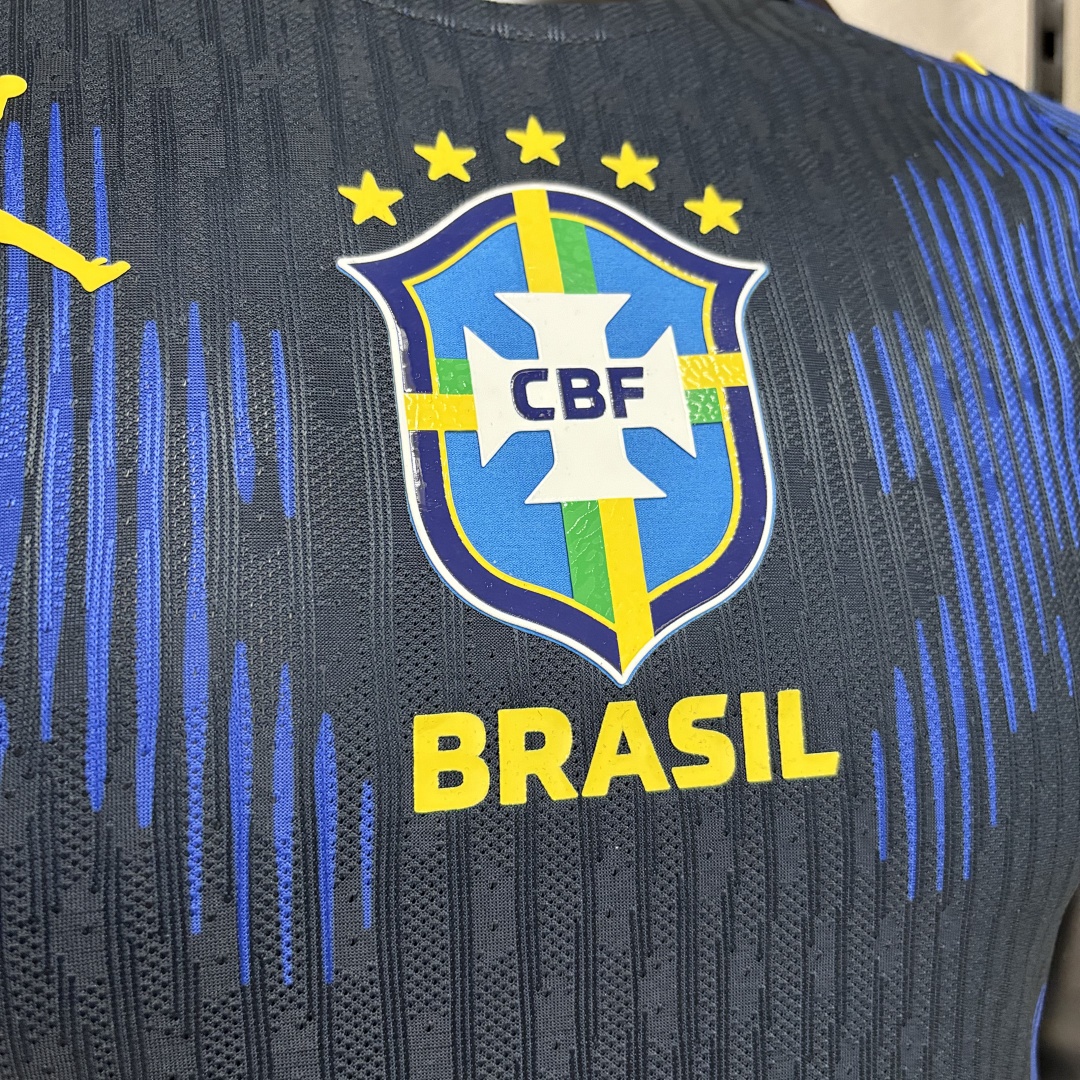 2026 World Cup Player version Brazil away  jersey Men's Size
