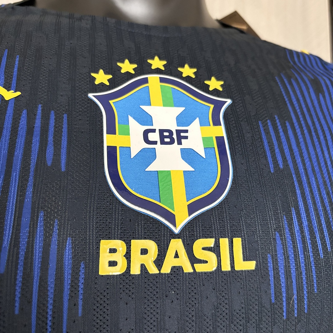 2026 World Cup Player version Brazil away  jersey Men's Size