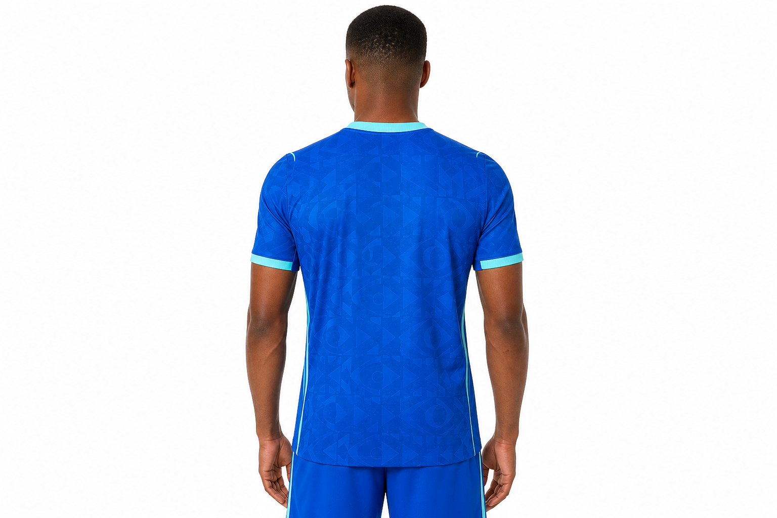 Camiseta azul de Brasil para hombre, versión de jugador, del Mundial de 2026, talla para hombre