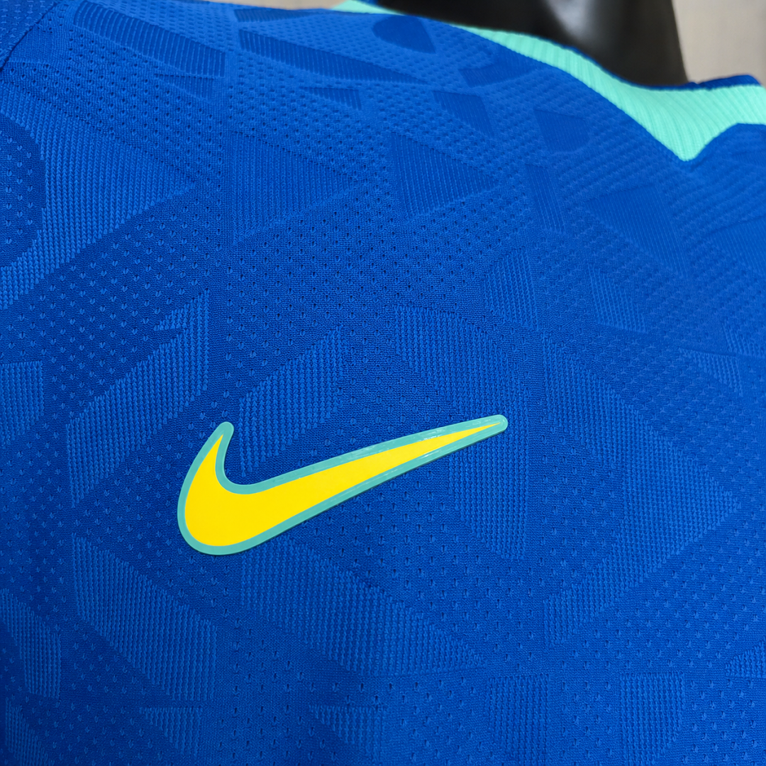 Camiseta azul de Brasil para hombre, versión de jugador, del Mundial de 2026, talla para hombre