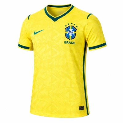 2026 World Cup Player version Brazil home Jersey  Men's Size 01