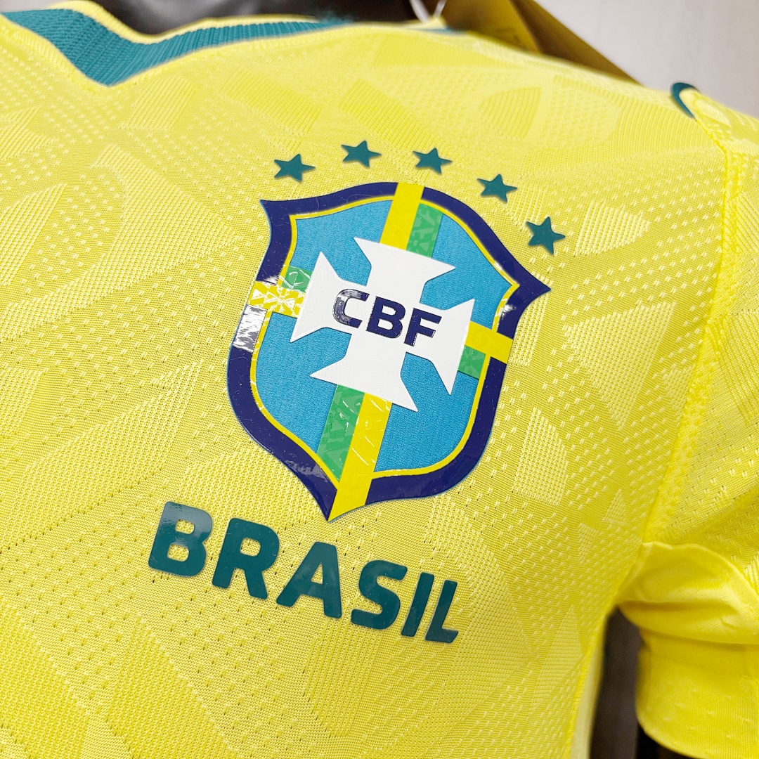 2026 World Cup Player version Brazil home Jersey  Men's Size