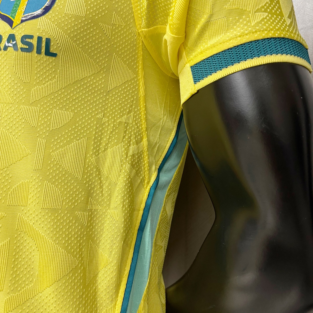 2026 World Cup Player version Brazil home Jersey  Men's Size