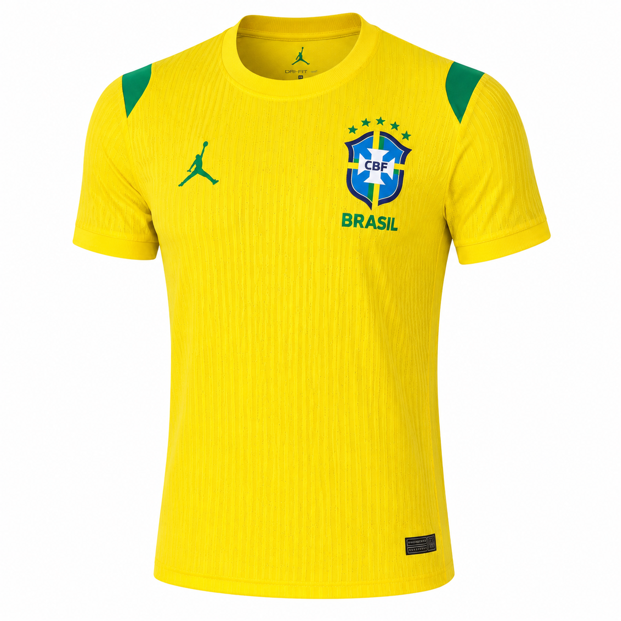 2026 World Cup Player Version Brazil Training Kit Yellow Jersey Men's Size