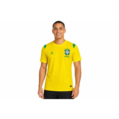 2026 World Cup Player Version Brazil Training Kit Yellow Jersey Men's Size 02