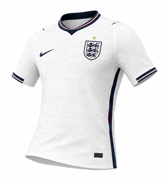 2026 World Cup Player version England home jersey  Mens Size