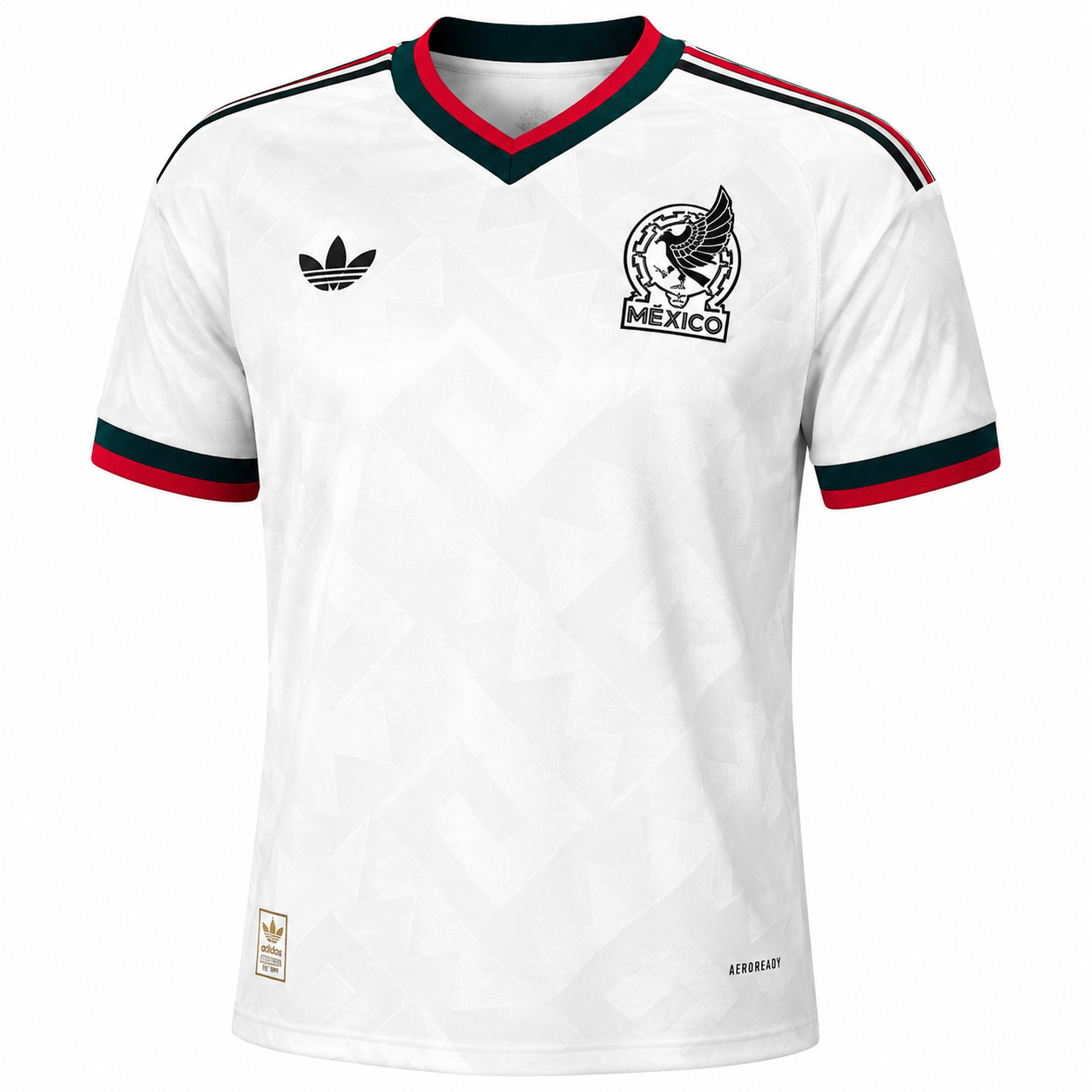 Camiseta de visitante de México para el Mundial de 2026, versión para jugadores, talla para hombre