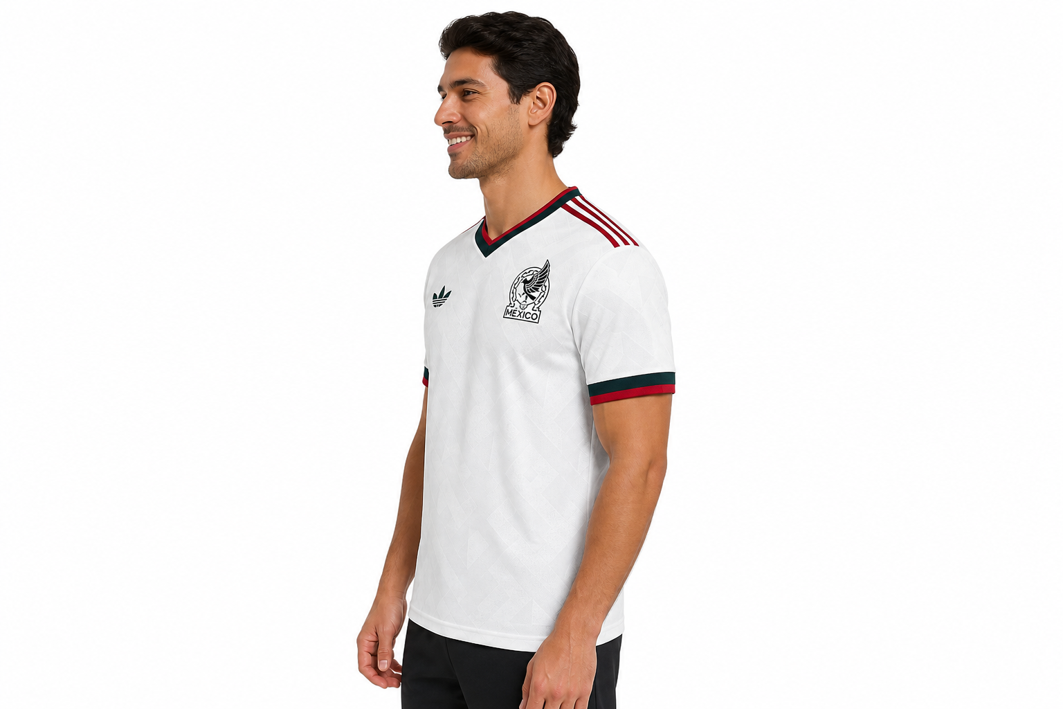 Camiseta de visitante de México para el Mundial de 2026, versión para jugadores, talla para hombre