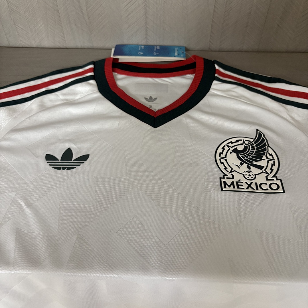 Camiseta de visitante de México para el Mundial de 2026, versión para jugadores, talla para hombre