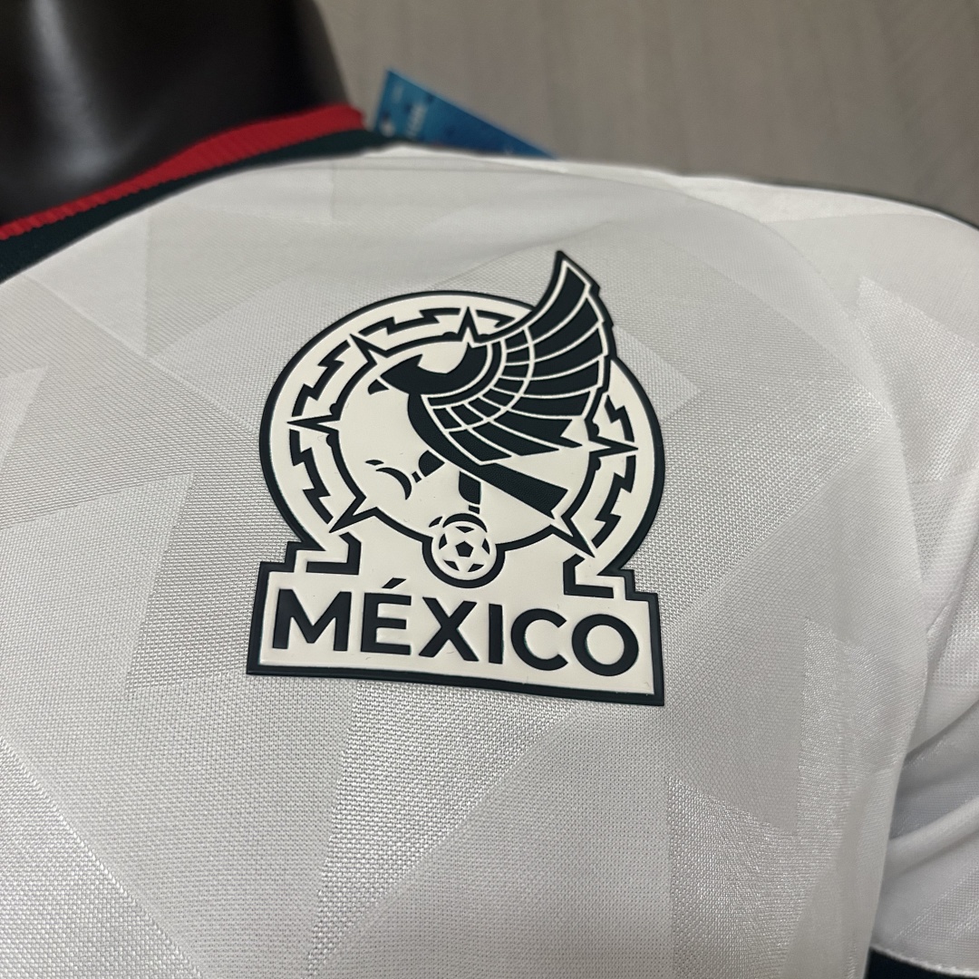 Camiseta de visitante de México para el Mundial de 2026, versión para jugadores, talla para hombre