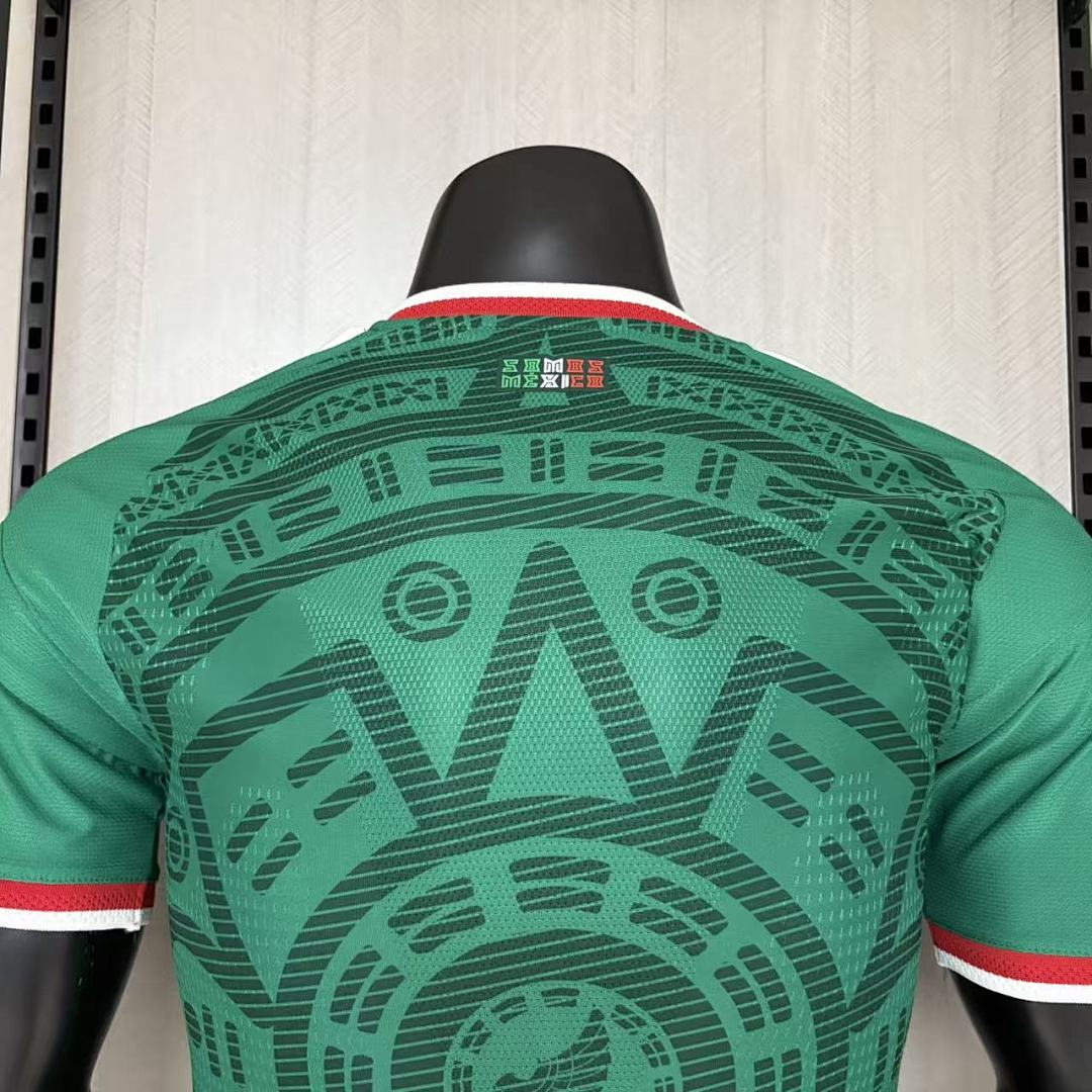 Camiseta local de México para el Mundial de 2026, versión para jugador, talla para hombre