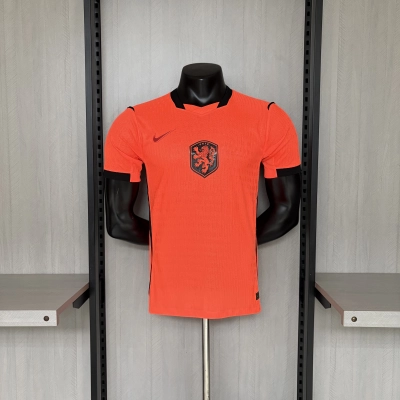 2026 World Cup Player Version Netherlands Home Jersey 02