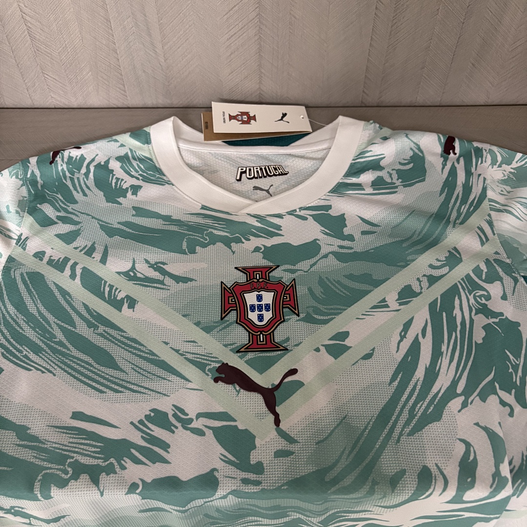 2026 World Cup Player version Portugal away jersey Mens Size