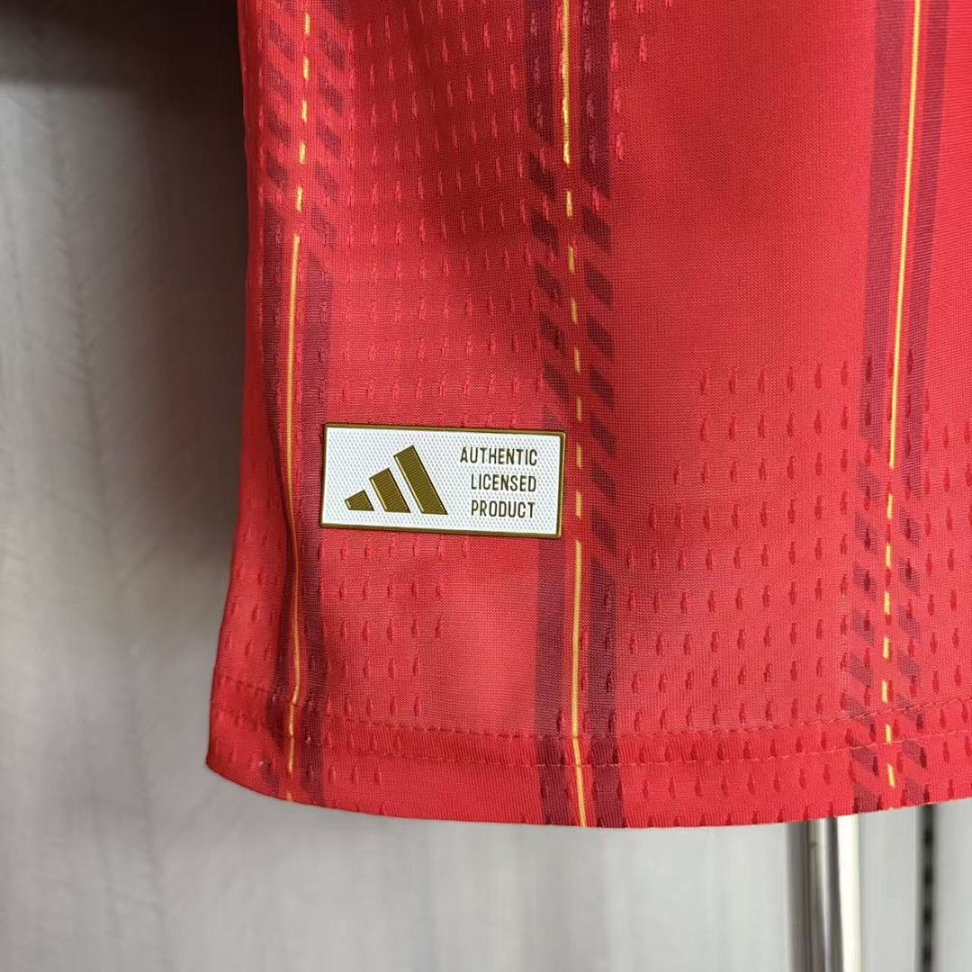 2026 World Cup Player version Spain Home Jersey Mens Size