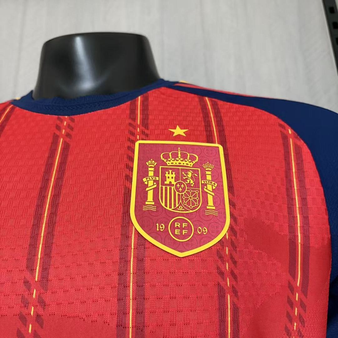 2026 World Cup Player version Spain Home Jersey Mens Size