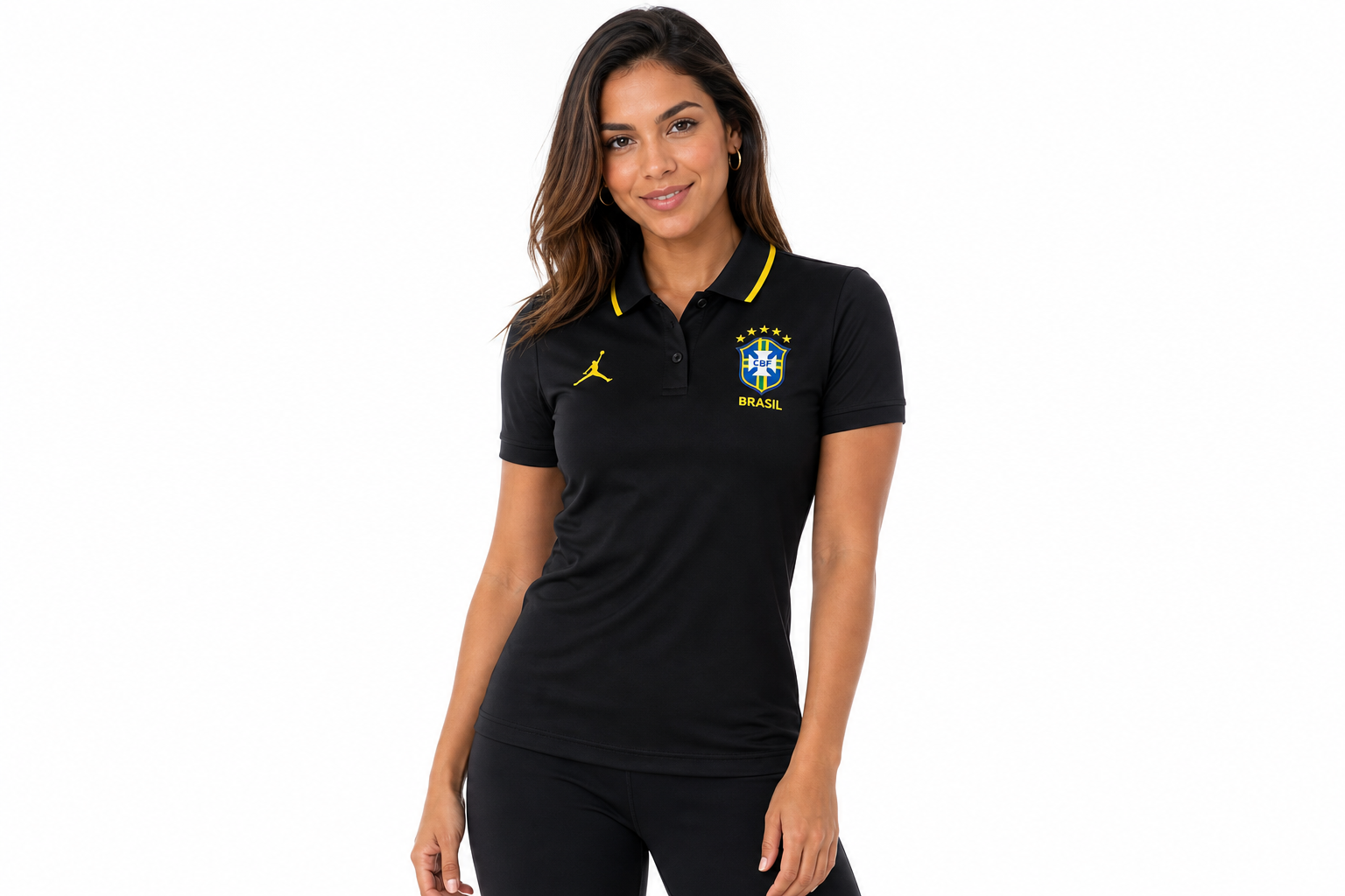 Maillots noirs de la Coupe du monde de polo 2026 du Brésil – Tailles homme
