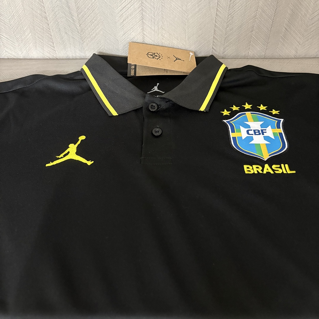 Maillots noirs de la Coupe du monde de polo 2026 du Brésil – Tailles homme