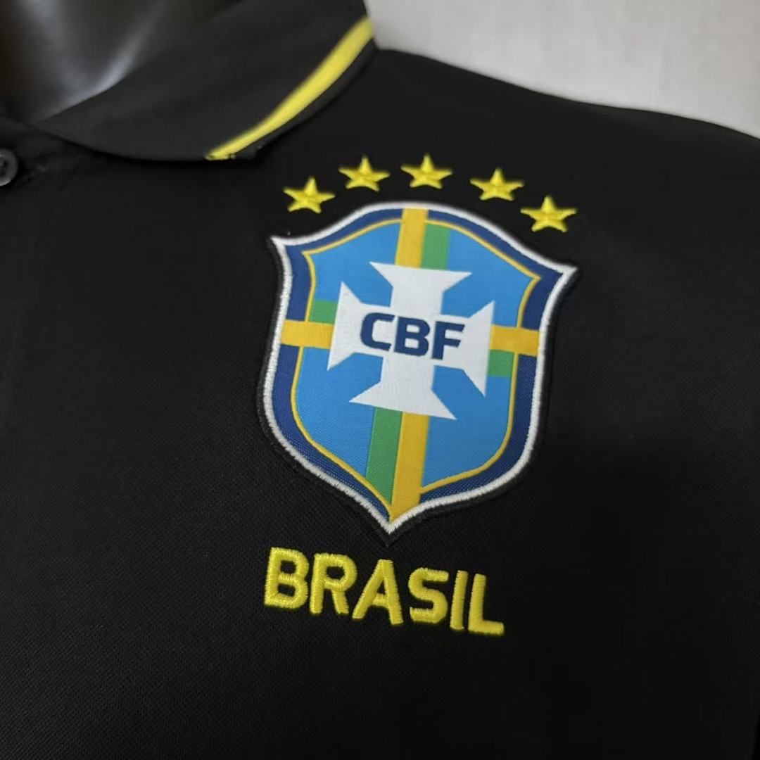 Maillots noirs de la Coupe du monde de polo 2026 du Brésil – Tailles homme